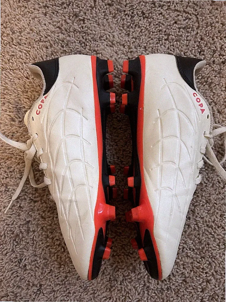 Adidas Copa Pure 2 Pro FG Soccer Cleats Men’s 7 Ivory Black Red IE4979 New