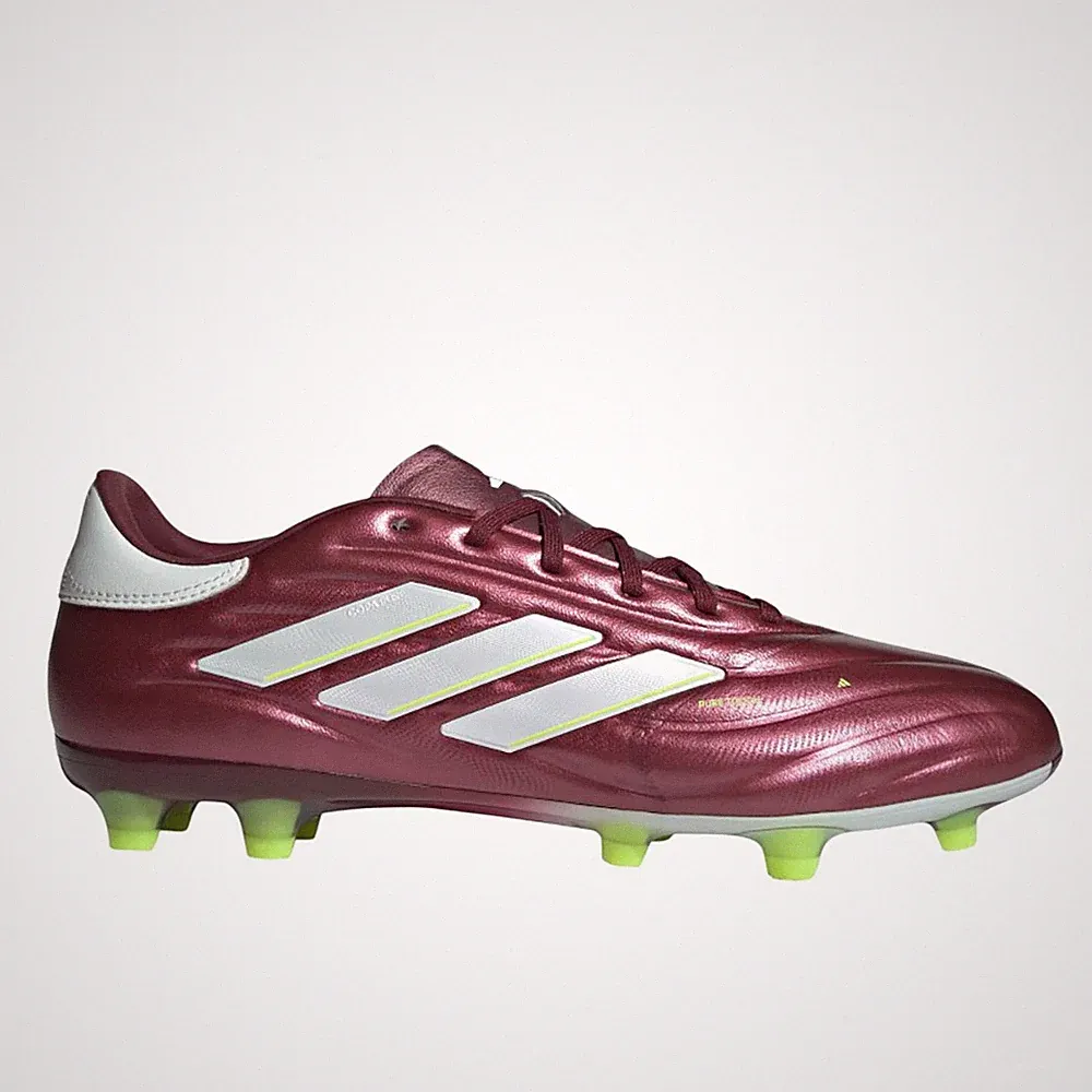 adidas Copa Pure 2 Pro Firm Ground Soccer Cleats Mens Red Sneakers Athletic Shoe