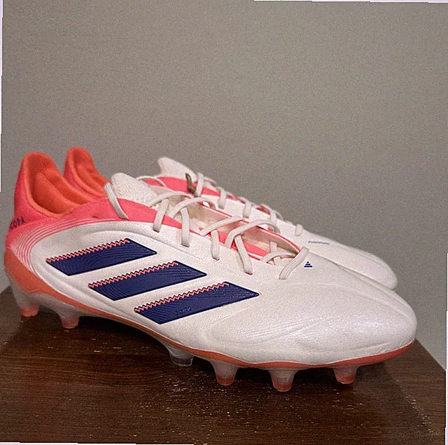 Adidas Copa Pure 3 Elite FG Soccer Cleats Mens Size 8 Off White Coral JH8728 NEW