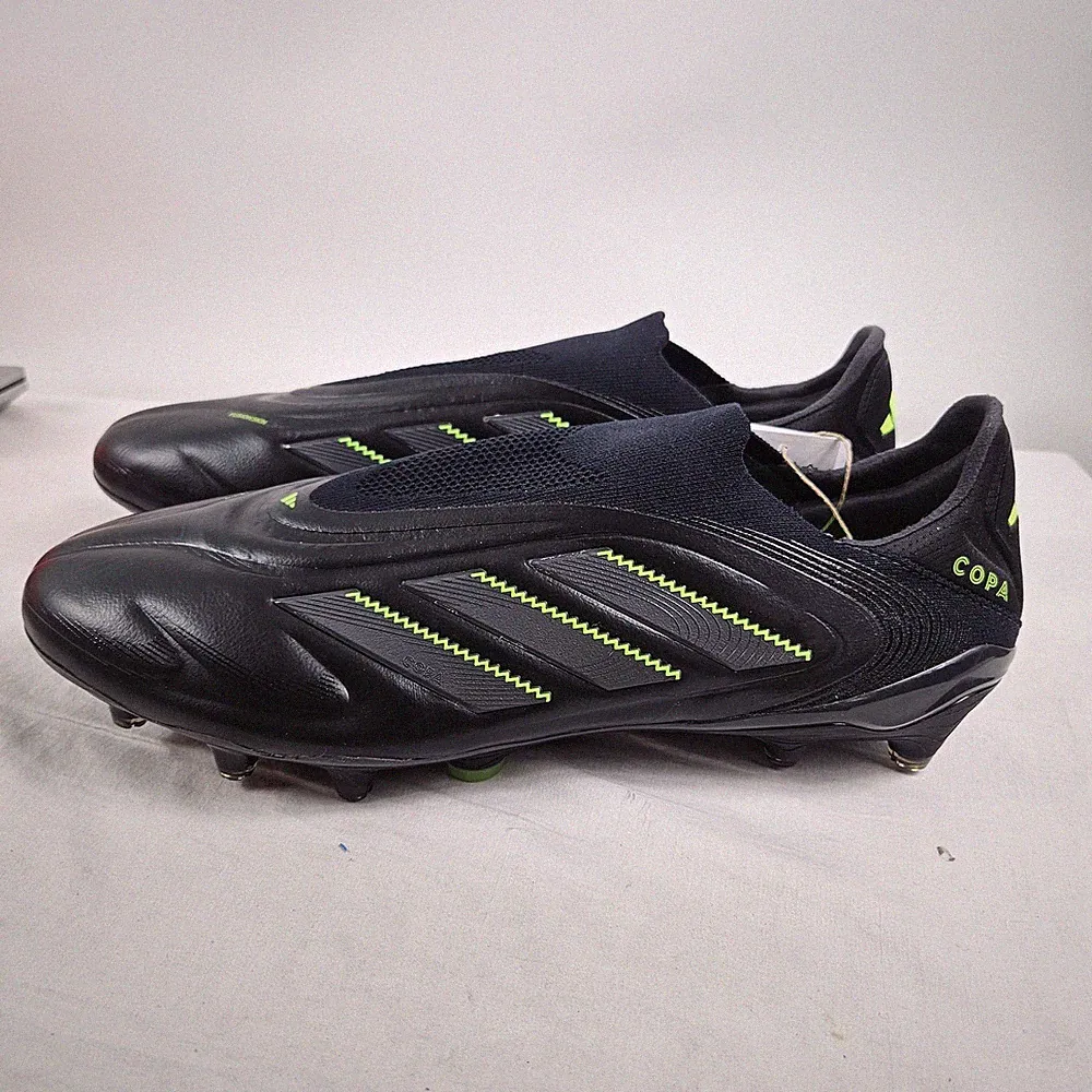 ADIDAS COPA PURE 3 ELITE FIRM GROUND CLEATS MEN'S Size 12 JH6304 BLACK/GREEN