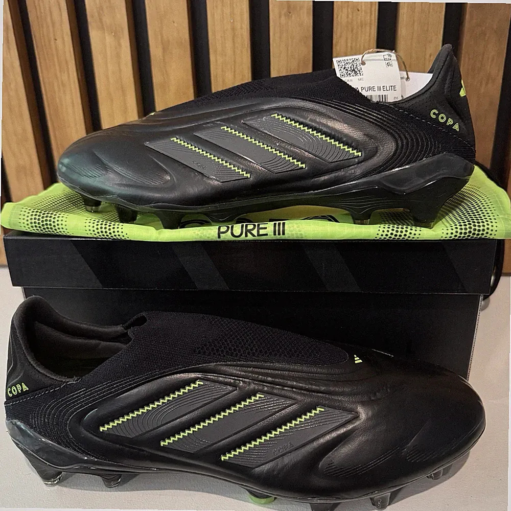 adidas Copa Pure 3 Elite Laceless FG Soccer Cleat NEW WITH BOX JS0652 Men Size 9
