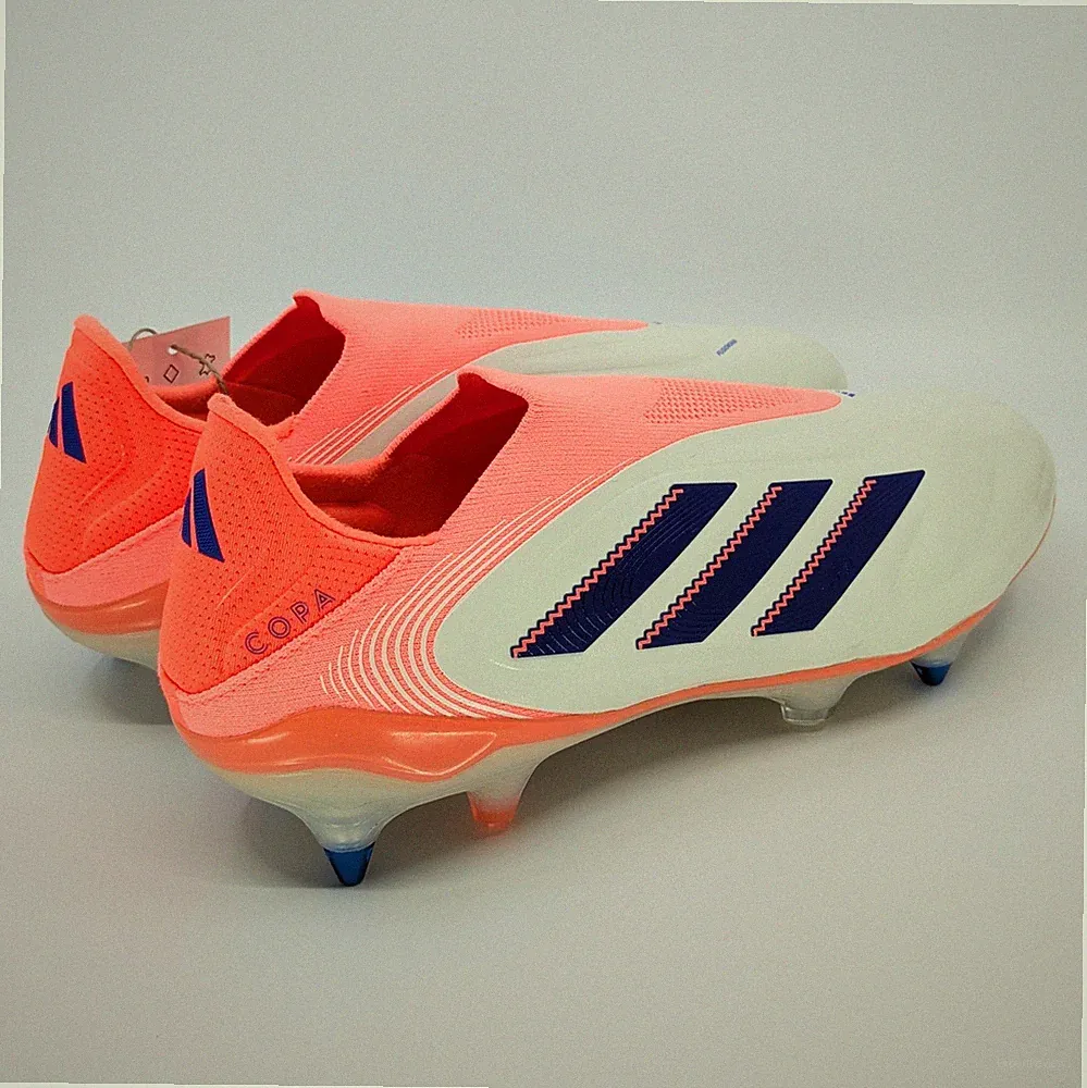 Adidas Copa Pure 3 Elite Laceless Soft Ground SG Low Blue Mens Size 10.5 JR2825