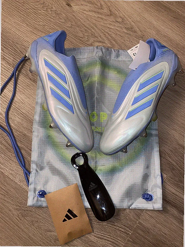 adidas Copa Pure 3 Elite Laceless Soft Ground Soccer Cleats IH0857 Size 12.5