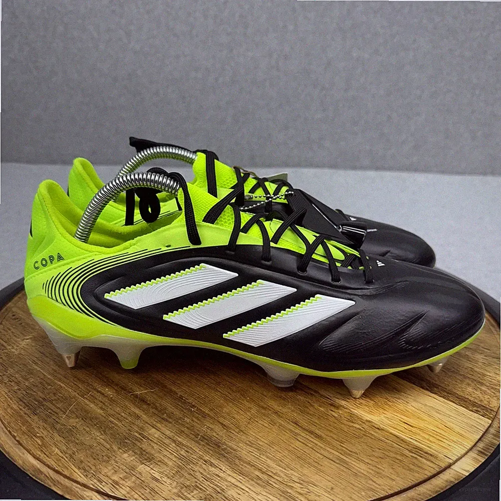 Adidas Copa Pure 3 Elite Soccer Soft Ground SG Low Cleats Green Men Sz 10 JR2822