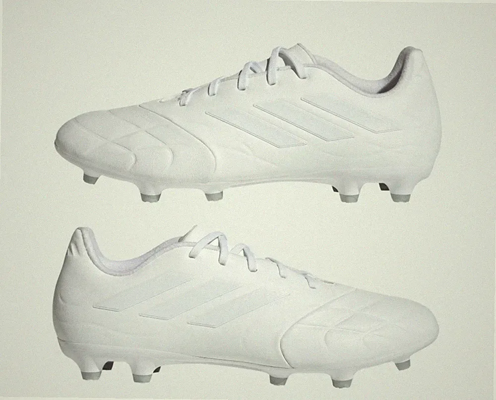 Adidas Copa Pure.3 White FG Firm Ground Soccer Cleats HQ8943 Men's Size 9.5 NEW