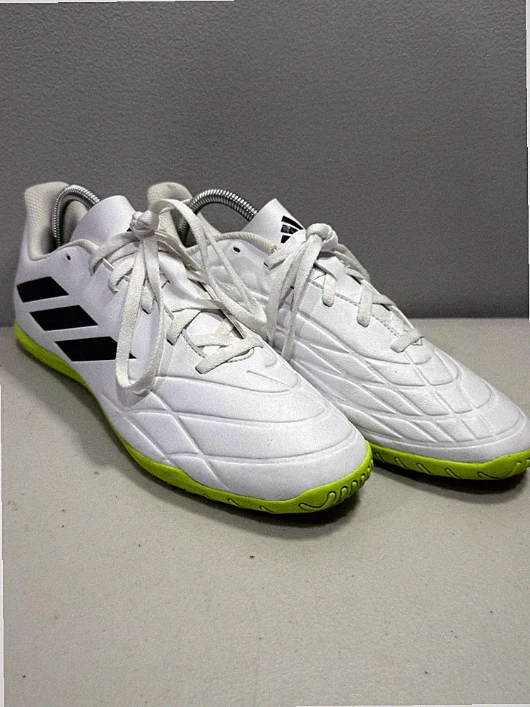 Adidas Copa Pure.4 IN M GZ2537 Mens US 9 Soccer Cleats White Football Shoes
