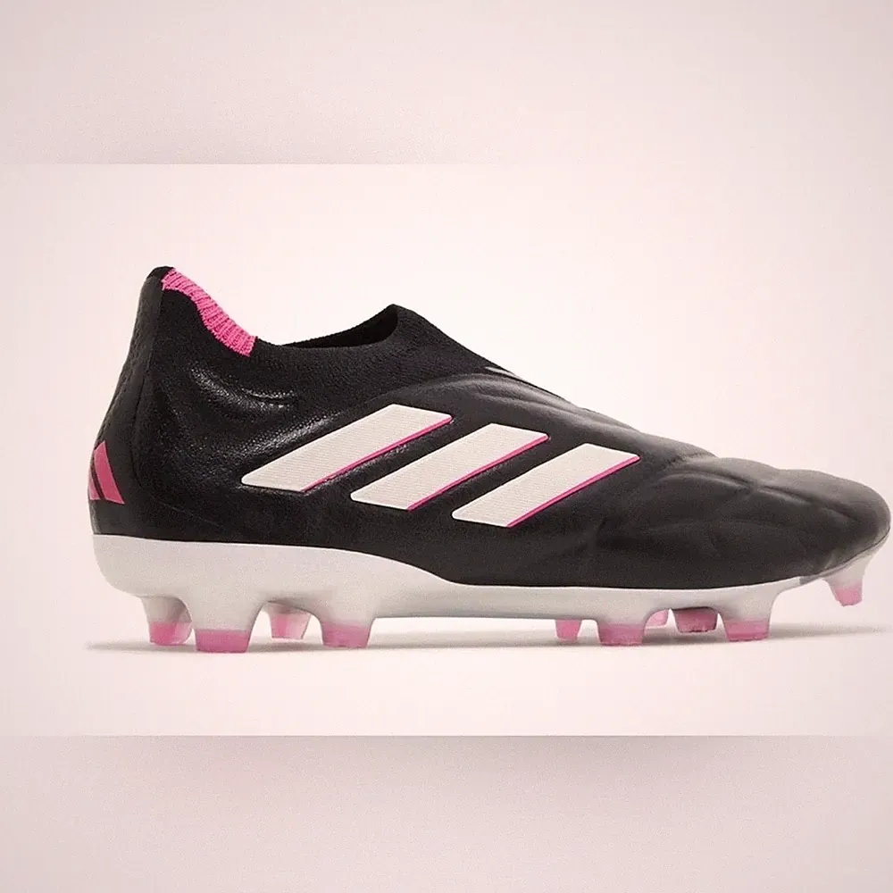 Adidas Copa Pure+ Firm Ground Soccer Cleats – Black/Pink/White – Size 12.5M NEW
