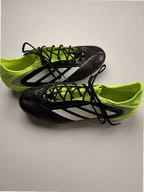 Adidas Copa Pure II.1 Shoes Mens Size 12 Yellow Black Soccer Cleats FUSIONSKIN