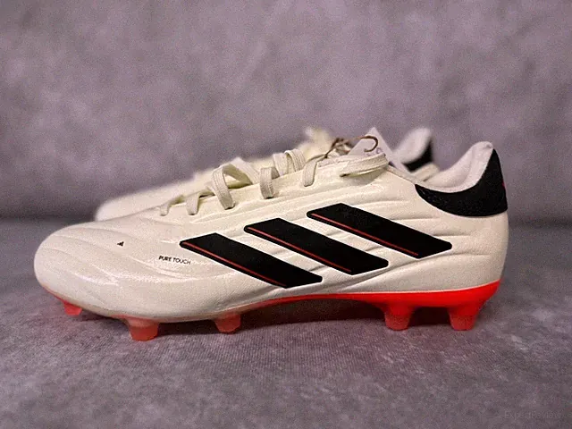 adidas Copa Pure II Pro FG Men 7.5 / Women 8.5 – Ivory Black Red – No Box