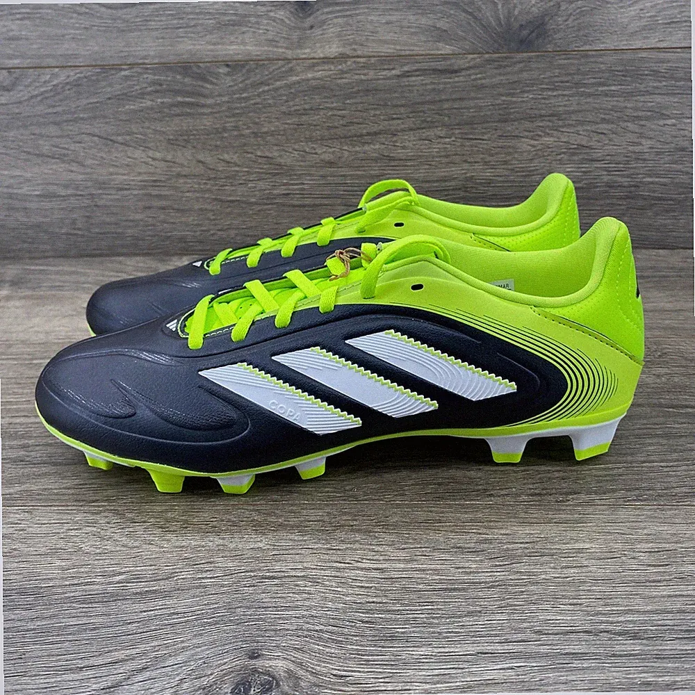 Adidas Copa Pure III Club Mens Soccer Cleats Black Solar Yellow JR2896 Size 8