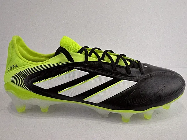 adidas Copa Pure III Elite FG Black Volt Cleats JH6304 Men’s 8 Womens 9 NWT $250