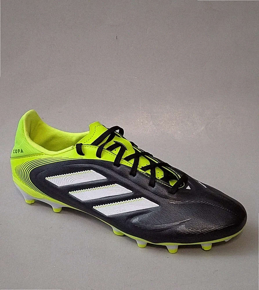adidas Copa Pure III League FG/MG Soccer Cleats Mens 8.5 Black Lemon JH6298