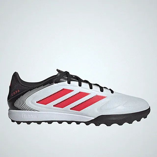 adidas Copa Pure Iii League Turf Soccer Cleats Mens Red, White Sneakers Athletic