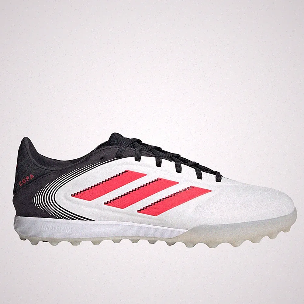 adidas Copa Pure Iii Pro Turf Soccer Cleats Mens Red, White Sneakers Athletic Sh