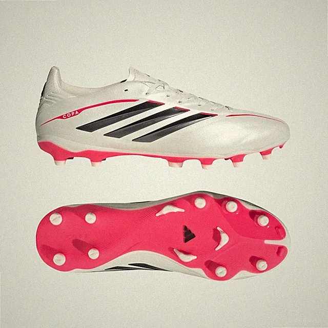 Adidas Copa Pure IV 4 League FG AG Mens Soccer Cleats, White Red