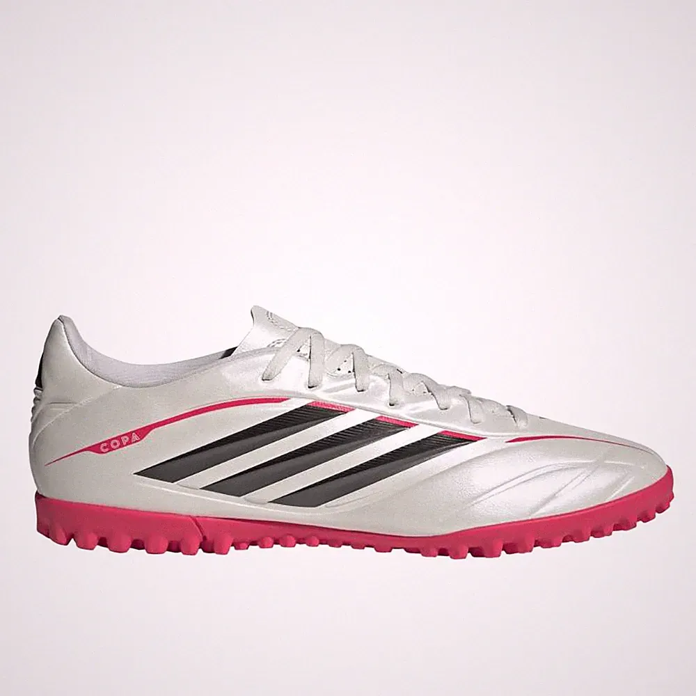 adidas Copa Pure Iv Club Turf Soccer Cleats Mens Pink, Silver Sneakers Athletic
