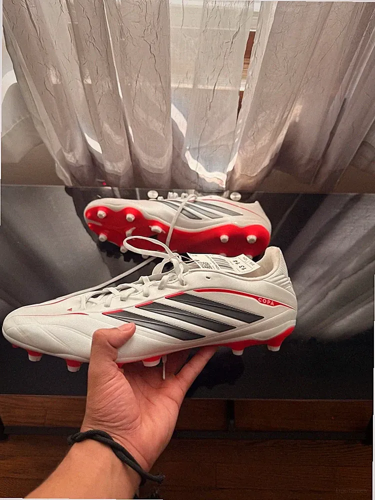 Adidas Copa Pure IV League Firm Ground Soccer Cleats - Zero Metallic/Core Black/