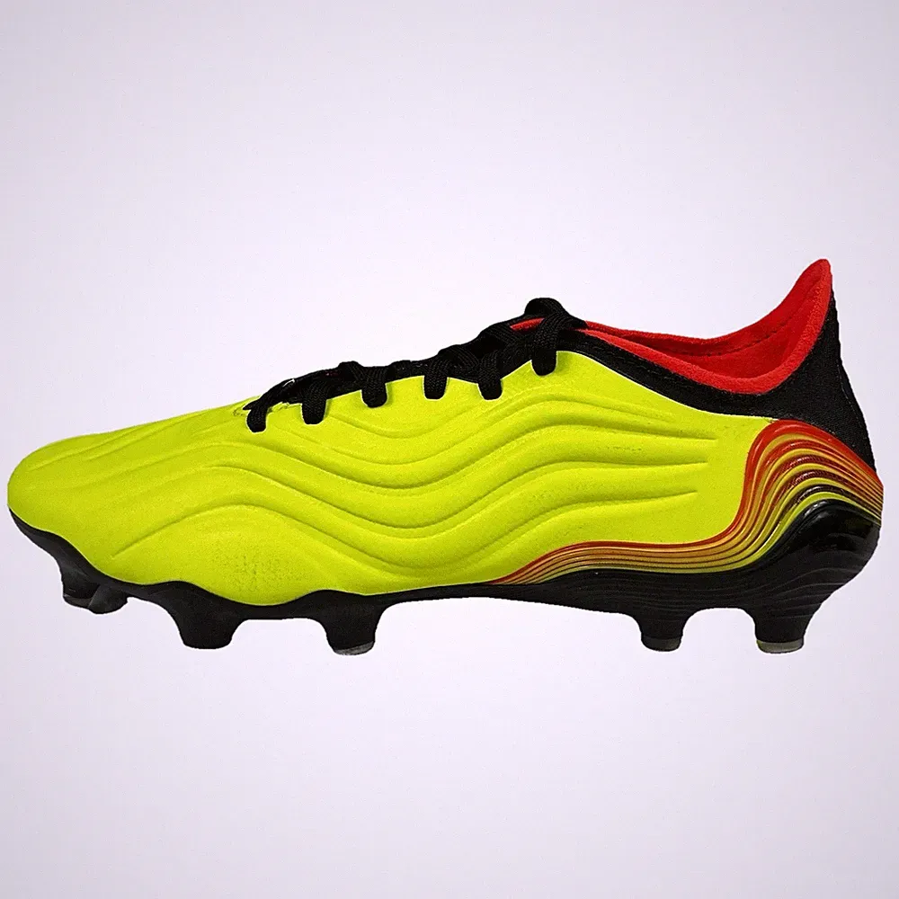 Adidas Copa Sense.1 FG Soccer Cleats K-Leather Solar Yellow Mens 6.5 Womens 7.5