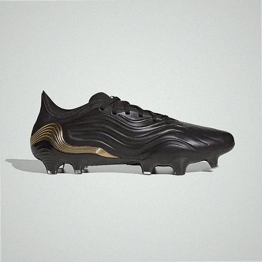 Adidas Copa Sense.1 Mens Firm Ground Soccer Cleats Core Black/Gold FW7921 NEW!