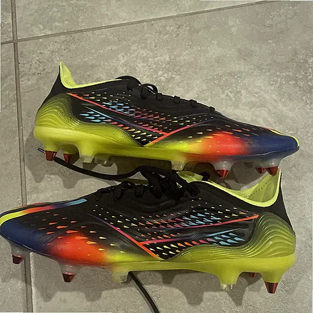 Adidas Copa Sense.1 SG AI Rihla Pack Black / Cyan Men's 10.5 GY8933