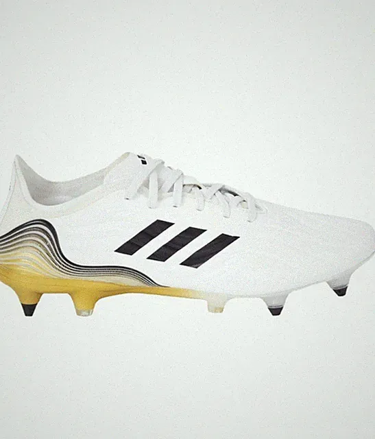 Adidas Copa Sense.1 SG Al Hilm Pack Mens 7 / Womens 8 Soccer Cleats White Gold