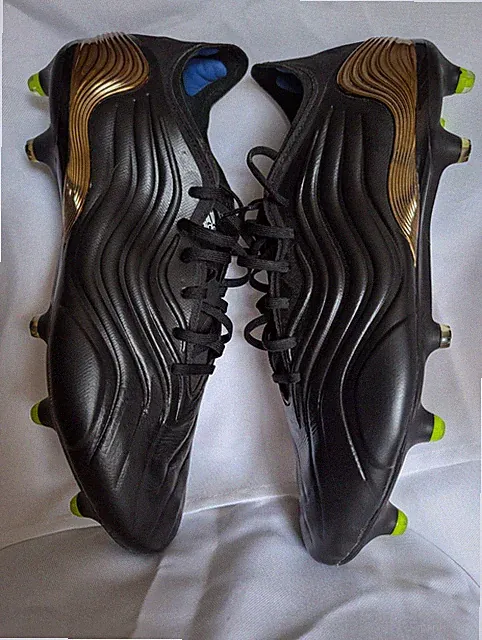 Adidas Copa Sense.1 SG Black Mens Soccer Cleats Size 12 w TPU & metal studs EXC