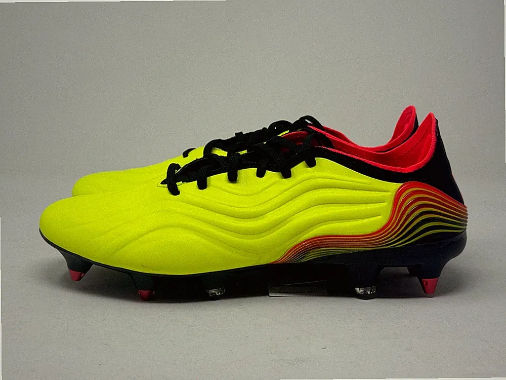 Adidas Copa Sense.1 SG Elite Soccer Cleats Leather Soft Ground Yellow