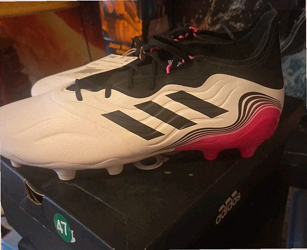 Adidas COPA Sense .2 FG Men’s Sz 10.5 Soccer Cleats FW6552 White Shock Pink