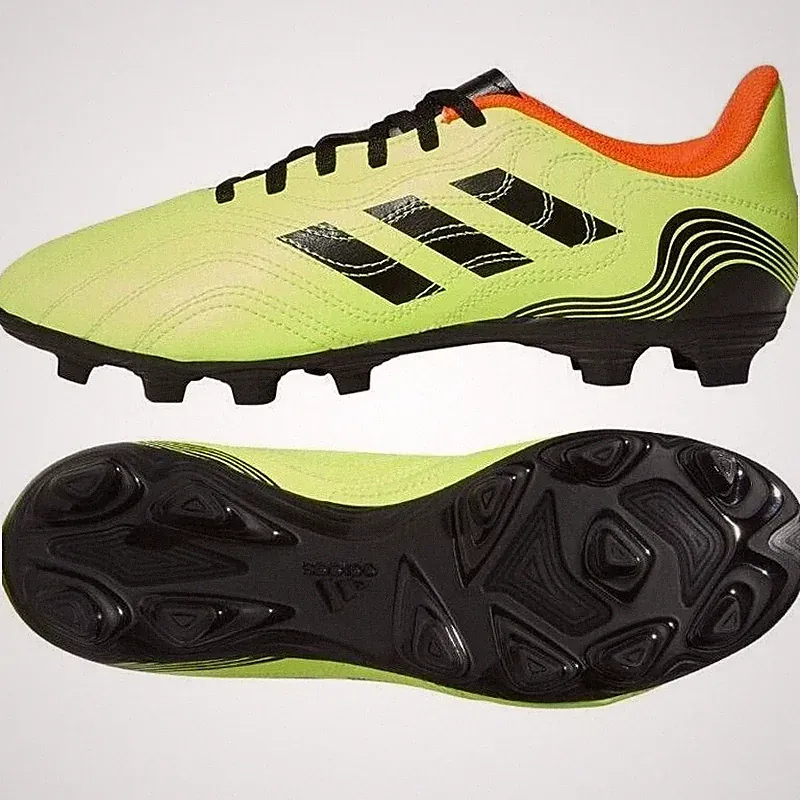 Adidas Copa Sense.4 FxG Soccer Cleats Yellow Black Performance Size 13 GW3581