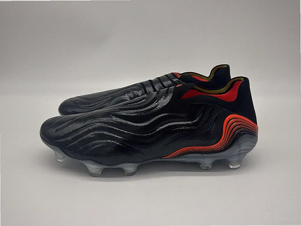 Adidas Copa Sense+ FG Men's Size 10.5 Black Red Soccer Cleats Boots GW3608