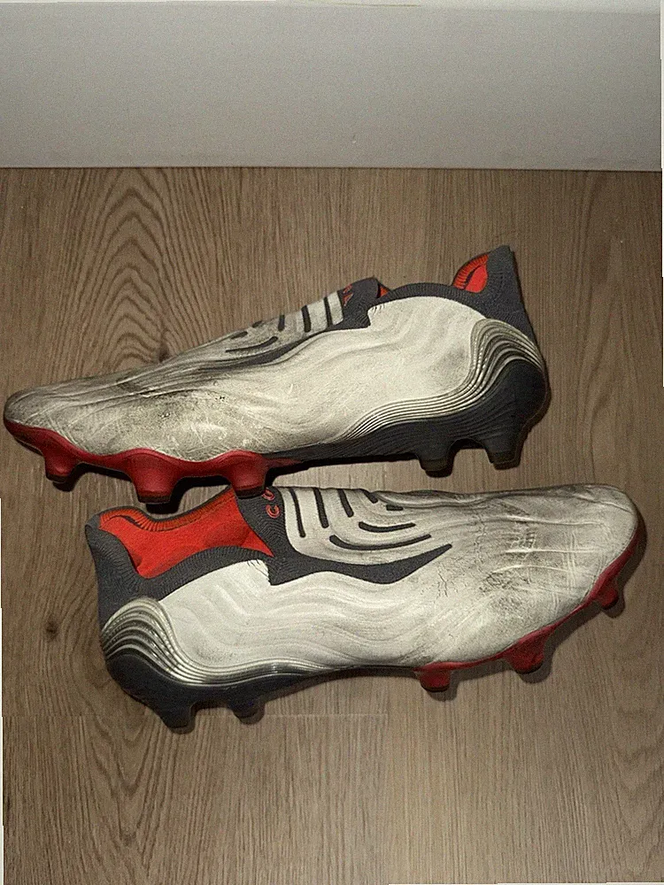 Adidas Copa Sense+ FG Size 8 FY6218 Elite White boots Cleats mens Soccer Footbal
