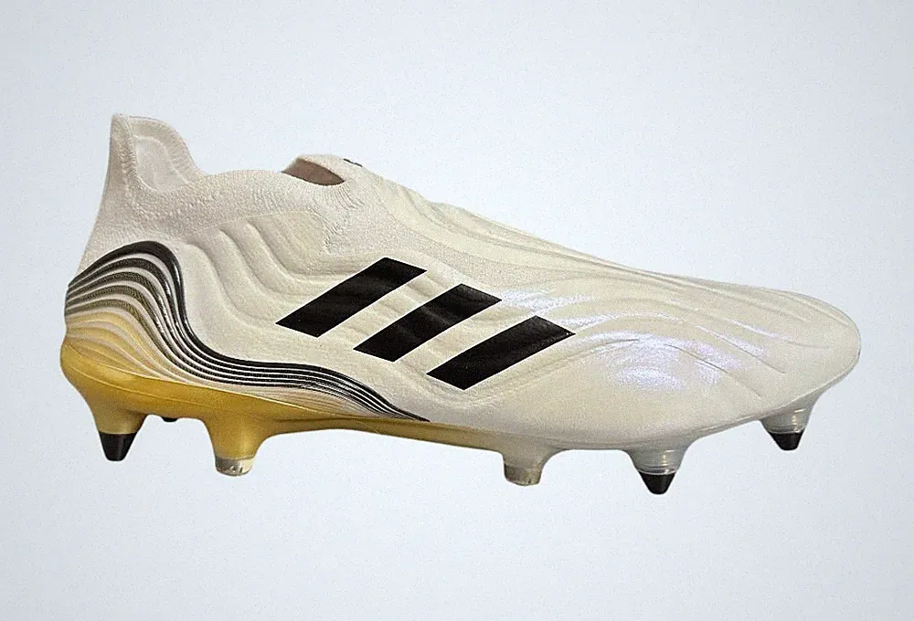adidas Copa Sense+ SG Laceless Soccer Cleats HP7840 Mens Size 9 Ivory