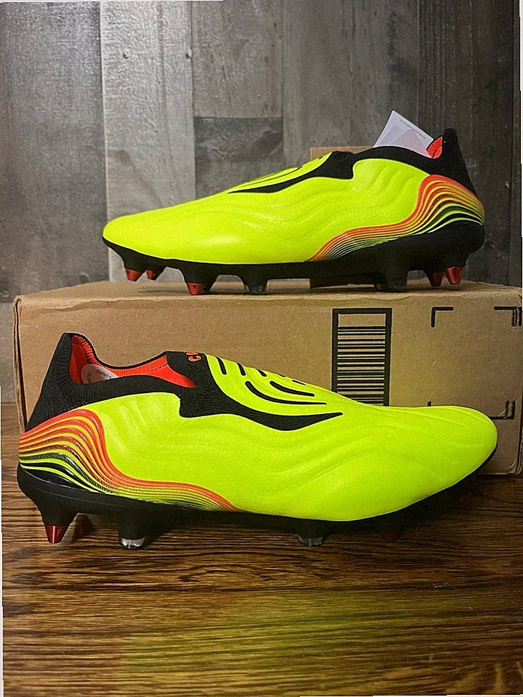 Adidas Copa Sense+ SG Soccer Cleats Yellow Mens Size 8.5 Men GZ1358 Soft Ground