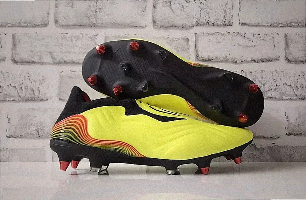Adidas Copa Sense+SG Soft Ground Mens Soccer Cleats Solar Yellow Size 7.5 GZ1358