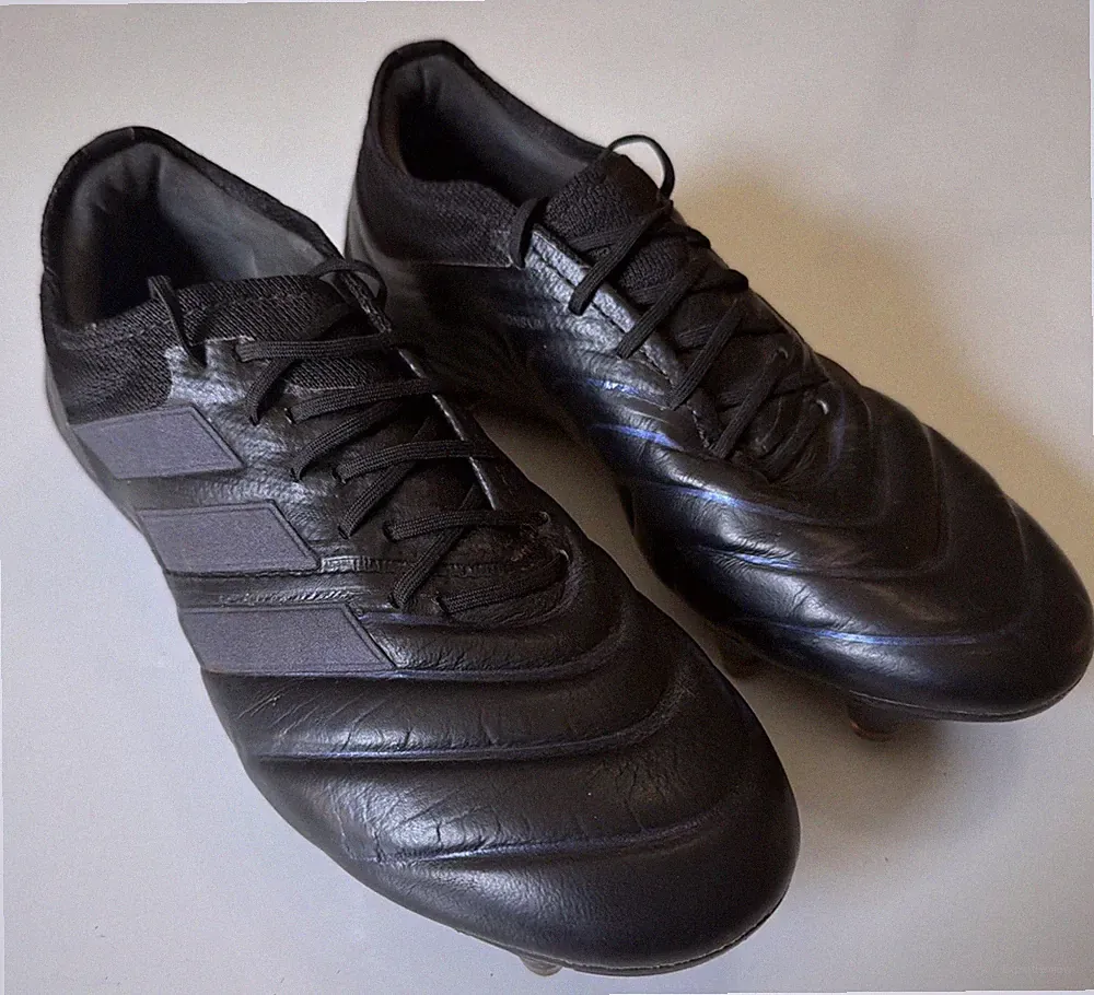 Adidas Copa Soccer Cleats Black Leather FG Mens US 6.5 Football Boots
