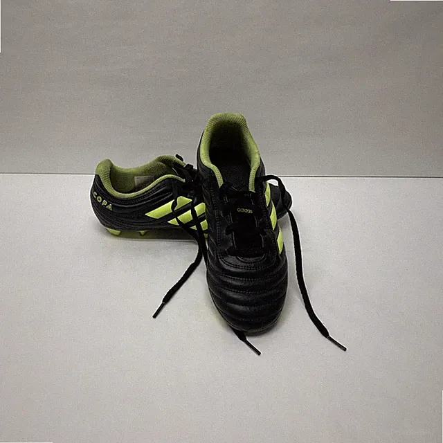 Adidas Copa Soccer Cleats Black Solar Yellow Boys Size 5