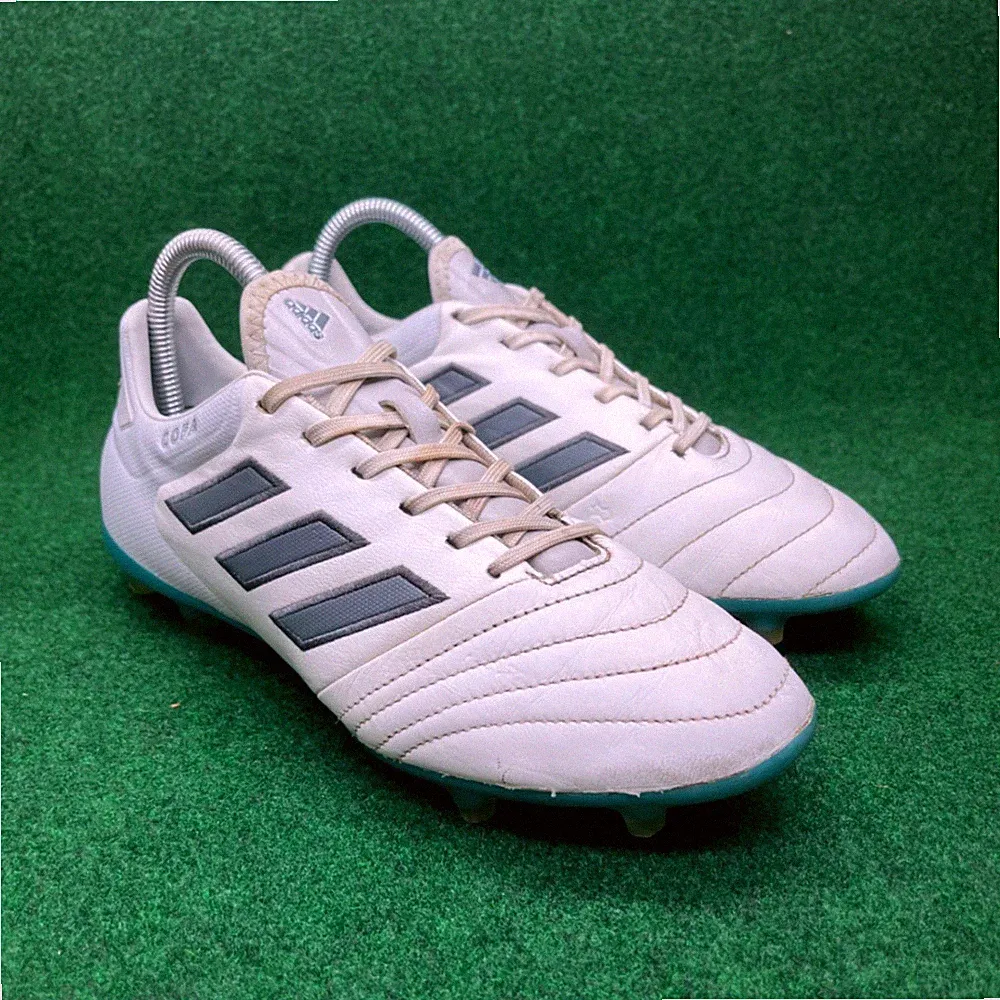 Adidas Copa Soccer Cleats Men's 7 S77135 Leather Firm Ground White
