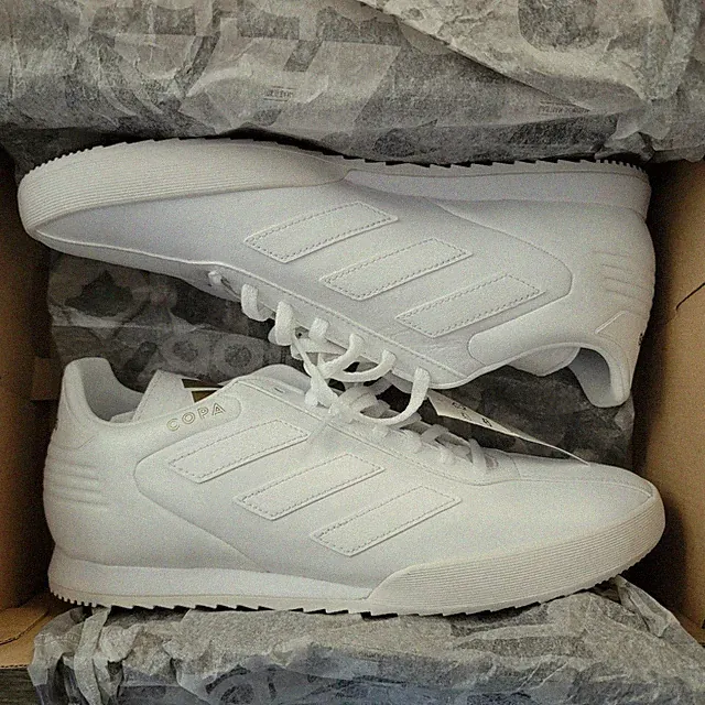 ADIDAS Copa Super SOCCER Shoes Futbol DB1880 Men’s size 10 White & Gold NEW