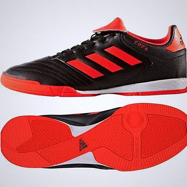 adidas Copa Tango 17.3 IN S77148 Indoor Soccer Shoes Size 7.5 MEN NIB BLACK RED