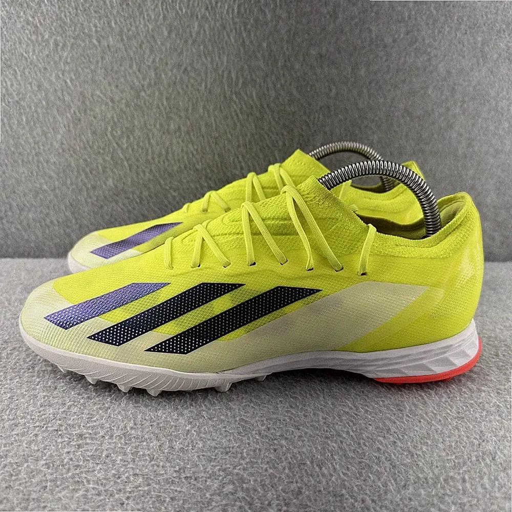 Adidas Crazyfast Elite TF Solar Yellow Mens Size 8.5 Turf Shoes Soccer Cleats