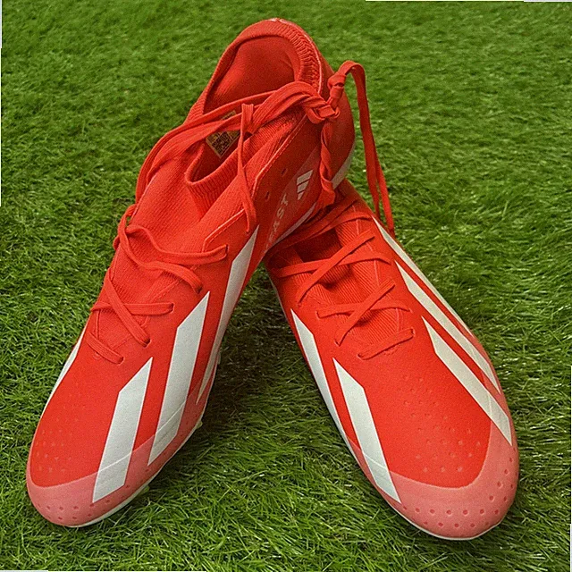 Adidas Crazyfast League Fg Soccer Cleats Solar Red White Yellow Size 11.5 IE2377