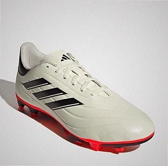 adidas D2603* Mens Ivory Copa Pure II Club Firm Ground Sneakers Cleats Size 8.5M