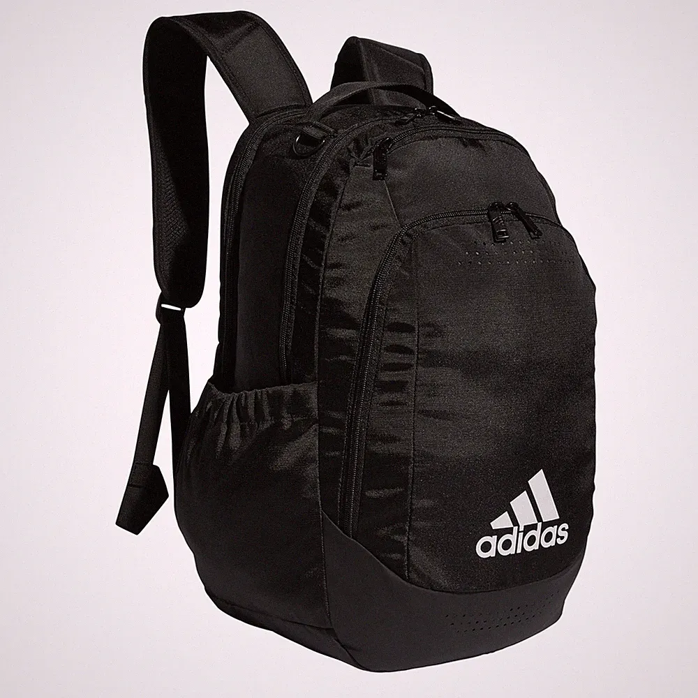 adidas Defender Sports Backpack with Shoe Compartment, Soccer Bag One Size