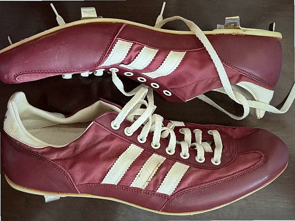 Adidas Diamond King Cleats Vintage Made in West Germany 80s Baseball Soccer 12