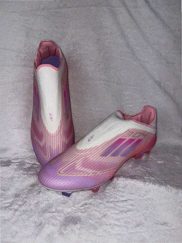 Adidas Elite F50 Laceless LYT304 Size 7 Soccer Cleats Lamine Yamal FG Spain Pink