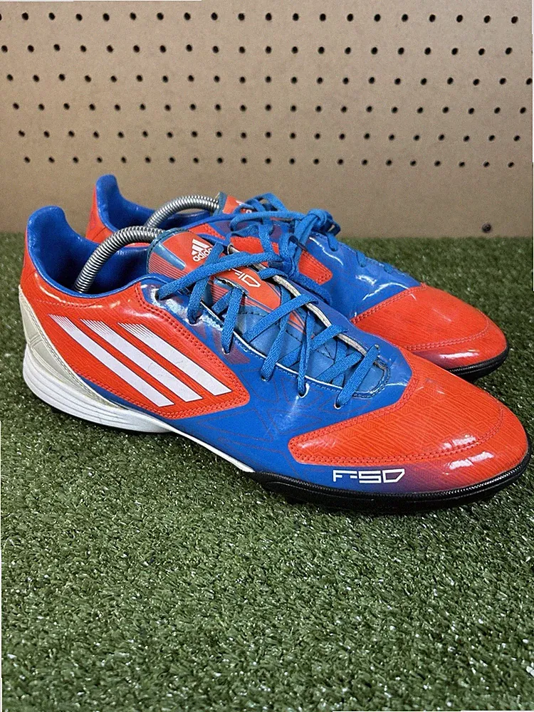 Adidas F10 TRX Tf 2011 Soccer Cleats Football Indoor Turf Shoes Mens size 11.5