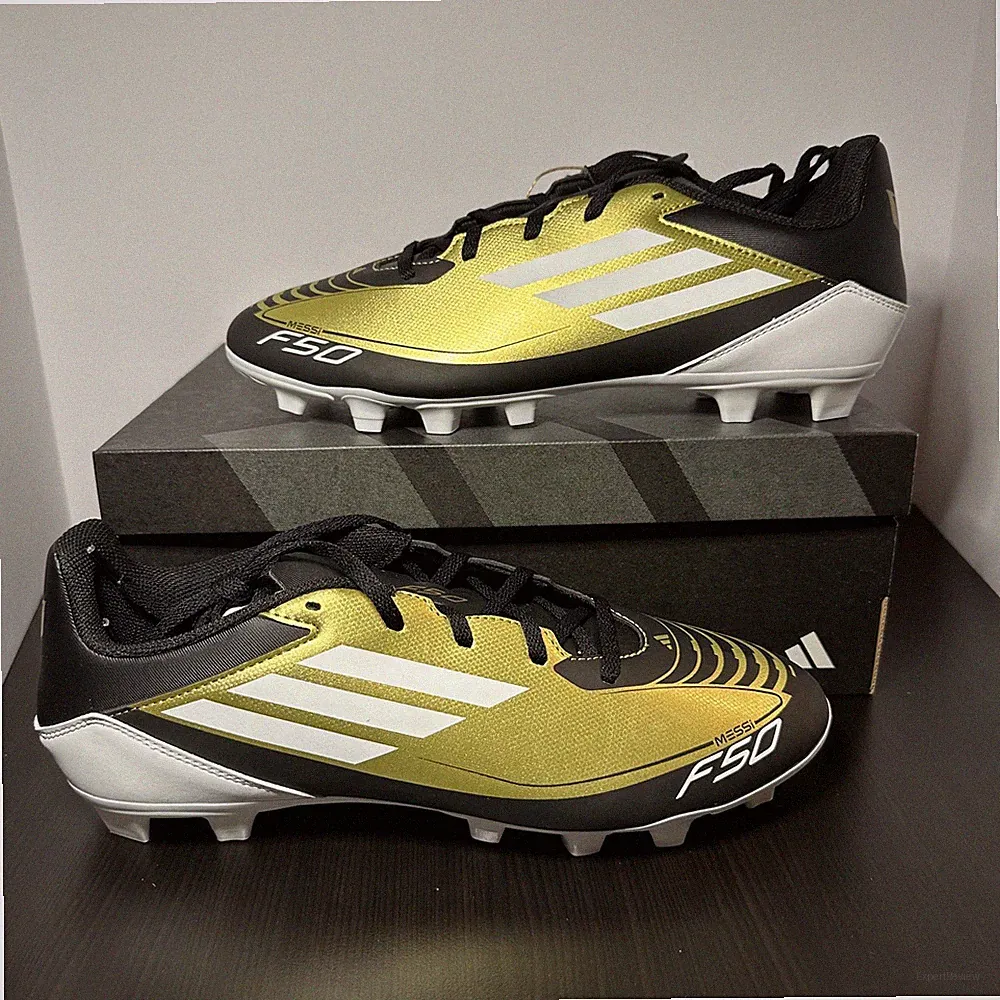 Adidas F50 Club FXG Messi Men's Football Soccer Shoes Size 10.5 New