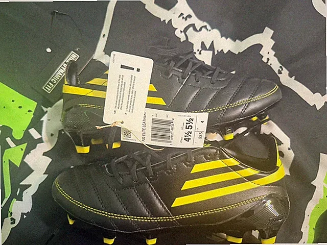 Adidas F50 Elite 2010 Leather FG size 4.5 Limited edition
