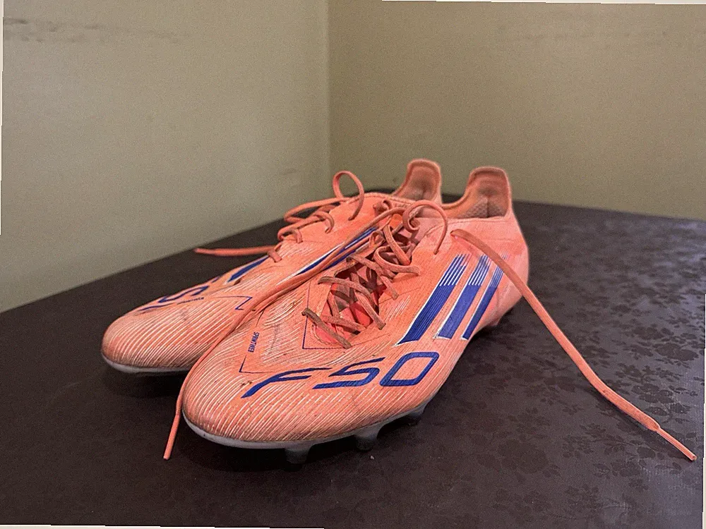 Adidas F50 Elite AG ‘Coral Blaze Pack’ Size: 9.5, JH7637, Men’s Soccer Cleats