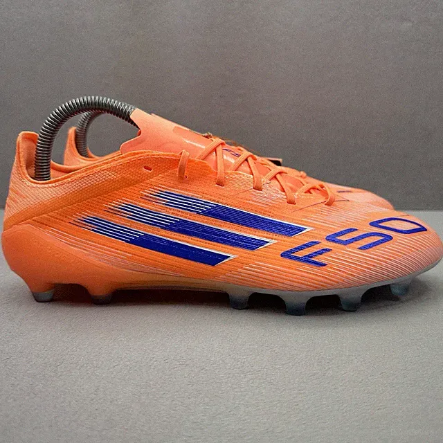 adidas F50 Elite AG Mens Size 7.5 Soccer Cleats Beam Orange Coral Blaze Pack NEW